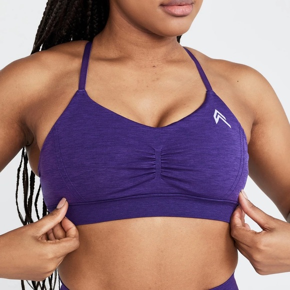 ONER ACTIVE EFFORTLESS MICRO BRALETTE IN AMETHYST SIZE XS - Picture 5 of 7